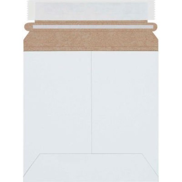 The Packaging Wholesalers Stayflats Plus¬Æ Self-Seal Mailers, 6"W x 6"L, White, 200/Pack ENVRM9PSWSS